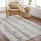 Surya Dresden Off-White, Taupe, Dusty Sage, Ink Blue, Light Gray and Deep Teal 6"7" x 9"6" Area Rug, , large