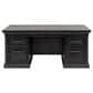 Wycliff Bay Willow Lane Double Pedestal Executive Desk in Ebony Black, , large