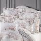 J. Queen New York Estelle 26" Square Euro Pillow Sham in Blush, , large