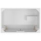 37B Fenwick 30" Single Bathroom Vanity in Bright White with Glossy White Composite Stone Top and Backsplash, , large