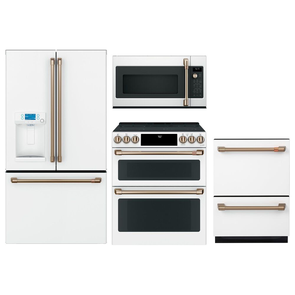 Cafe 4 Piece Kitchen Package in White, , large
