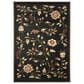 Safavieh Lyndhurst LNH552 5"3" x 7"6" Black and Multicolor Area Rug, , large