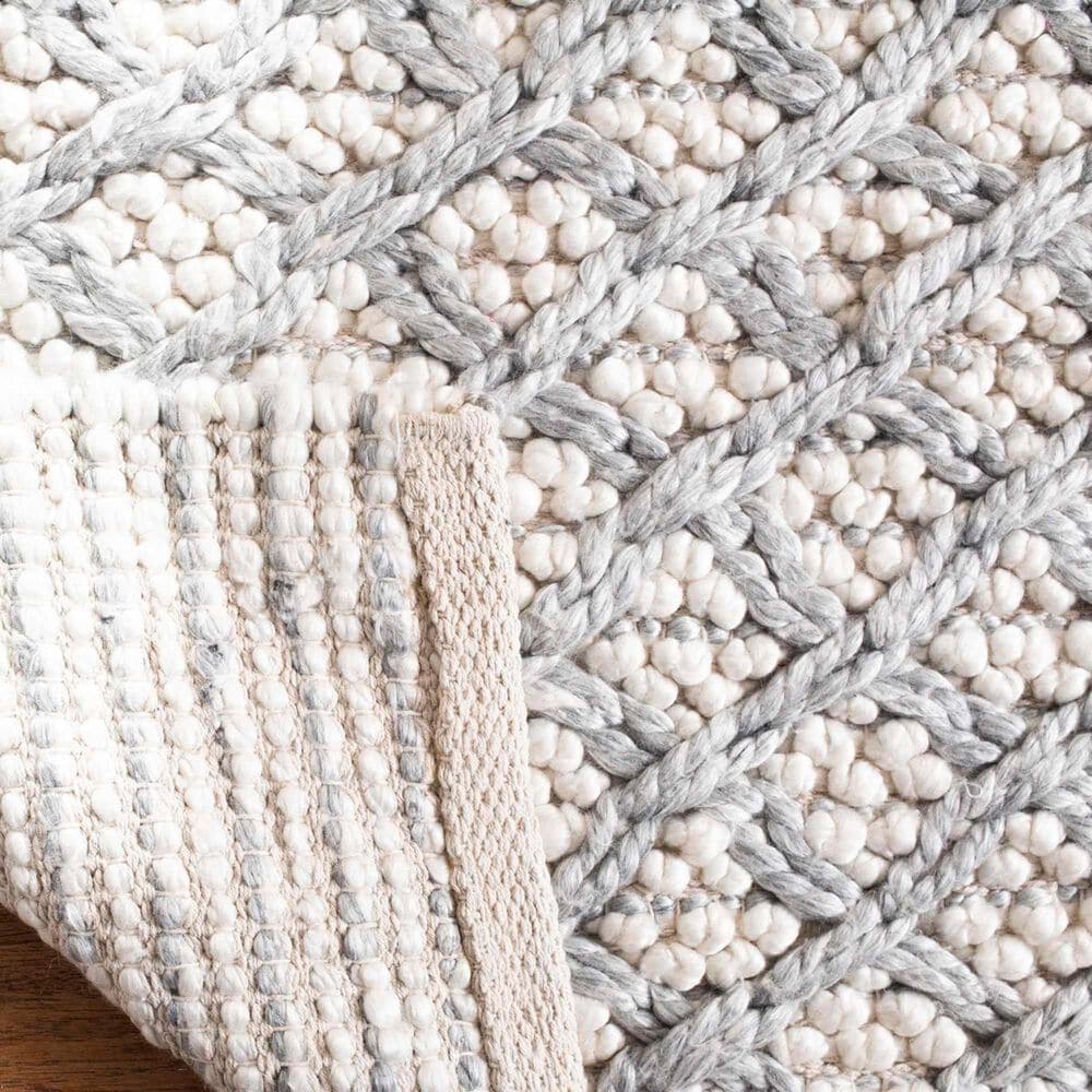 Safavieh Natura NAT404G 2&#39;3&quot; x 8&#39; Silver and Ivory Runner, , large