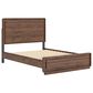 Ashley Fortlorn 5-Piece Queen Bedroom Set in Walnut Brown LED Light, , large