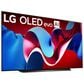 LG 83" Class C4 Series OLED evo 4K Ultra HD in Black - Smart TV, , large