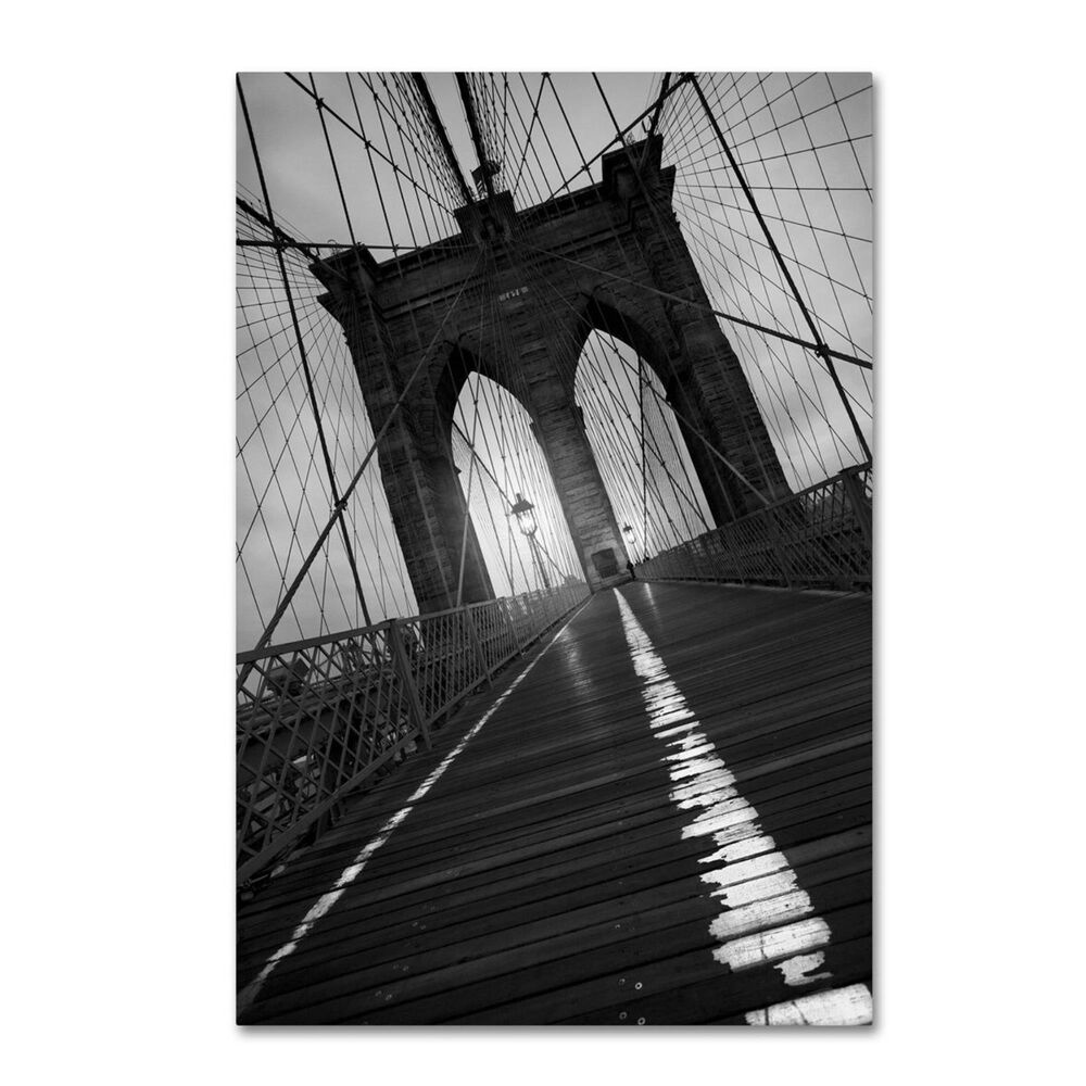 Timberlake Moises Levy "Brooklyn Bridge Study I" Canvas Art, , large