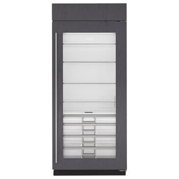 Sub Zero 36" Classic Refrigerator with Glass Door - Panel Ready, , large