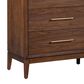 Riva Ridge Jasper 6 Drawer Contemporary Dresser Only in Modern Walnut, , large