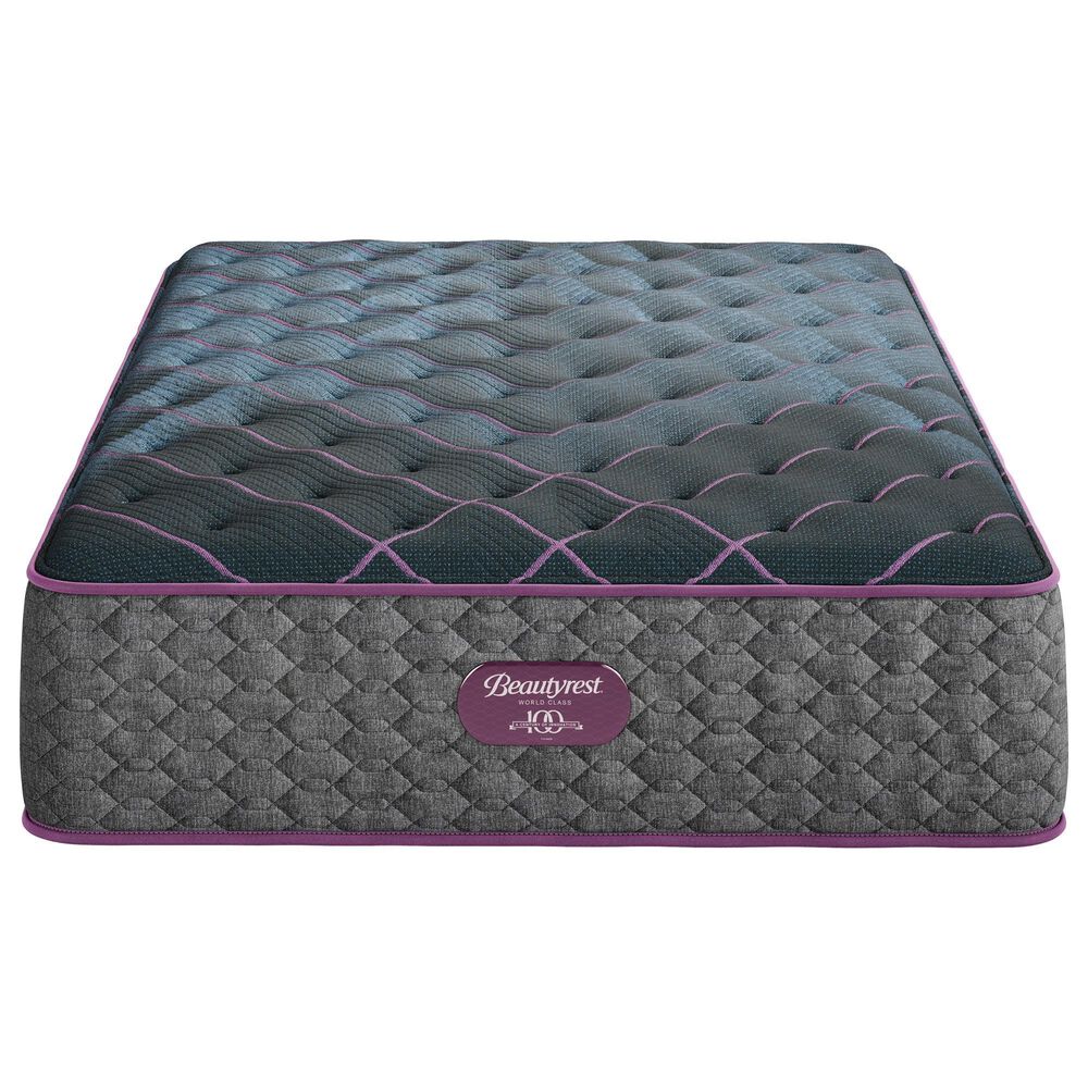 Beautyrest World Class Level Three Plush Queen Mattress, , large