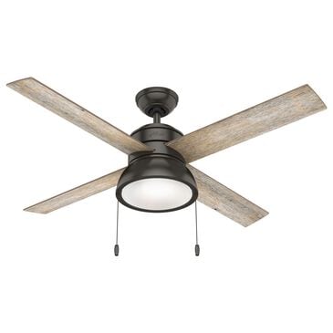 Hunter Loki 52" Ceiling Fan with LED Lights in Noble Bronze, , large
