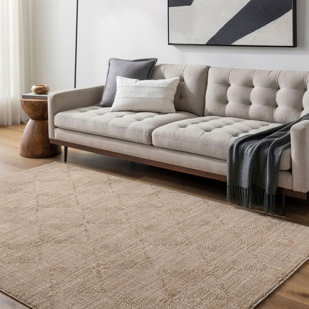 Surya Masterpiece MPC-2312 Beige, Tan and Medium Brown 10&#39; x 13&#39;11&quot; Area Rug, , large