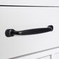 HOMLUX 44" Kitchen Island with Trash Can Storage Cabinet in White, , large