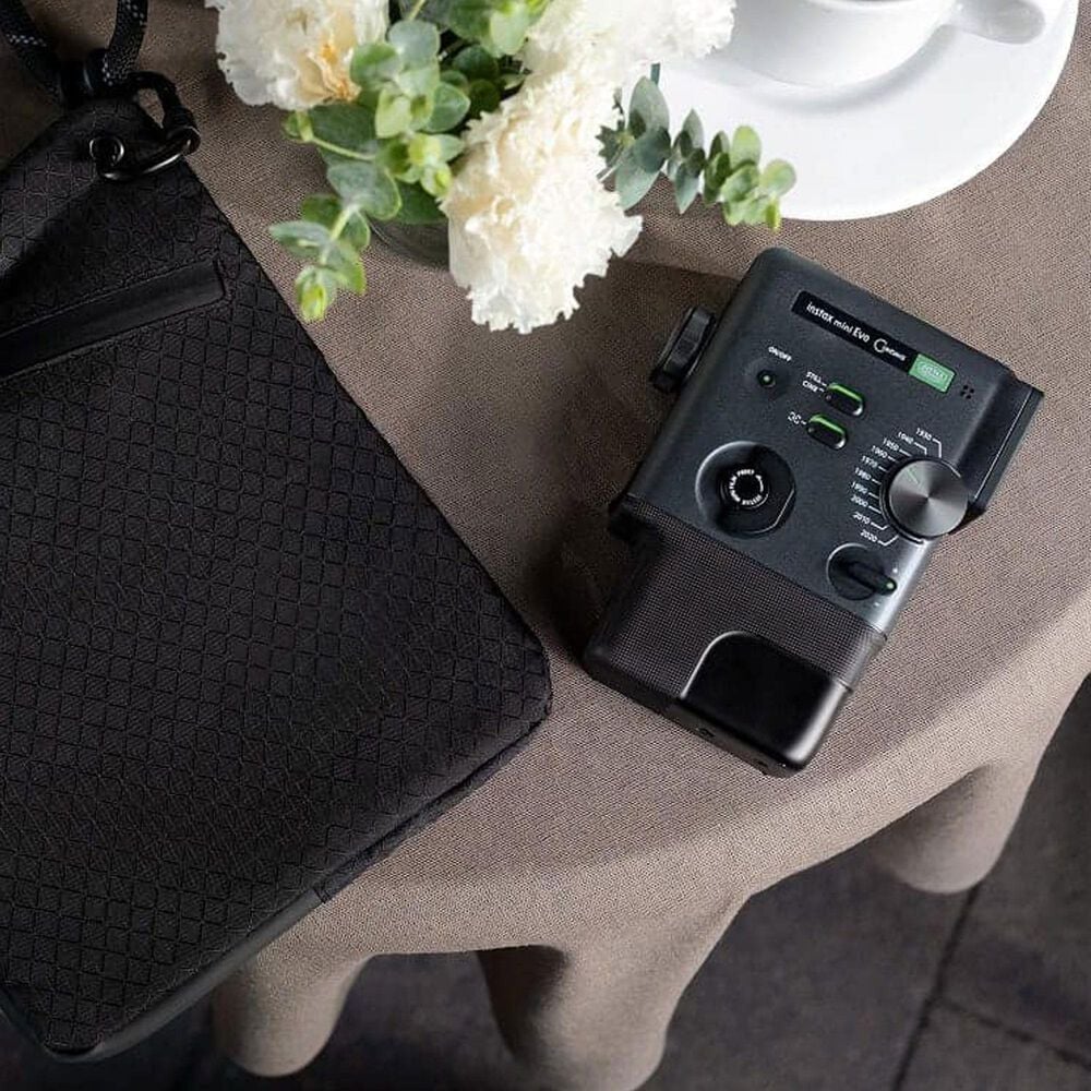Fujifilm Instax Mini Evo Cinema Instant Camera in Black, , large