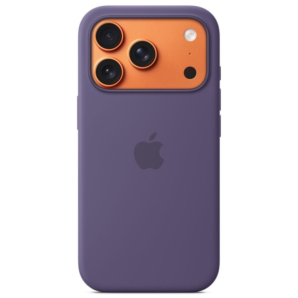 Apple Silicone Case with MagSafe in iPhone 17 Pro in Purple Fog, , large
