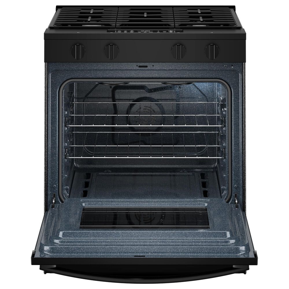 Whirlpool 30" Gas Smart Range in Black, , large