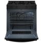 Whirlpool 30" Gas Smart Range in Black, , large