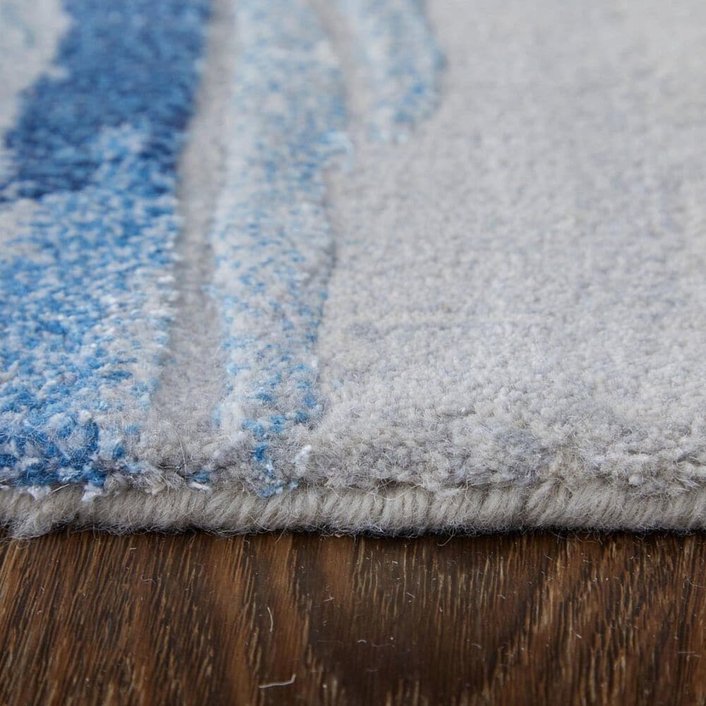 Feizy Rugs Kawai 4&#39; x 6&#39; Blue Area Rug, , large