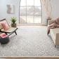 Safavieh Micro-Loop MLP262F 4" x 6" Gray and Ivory Area Rug, , large
