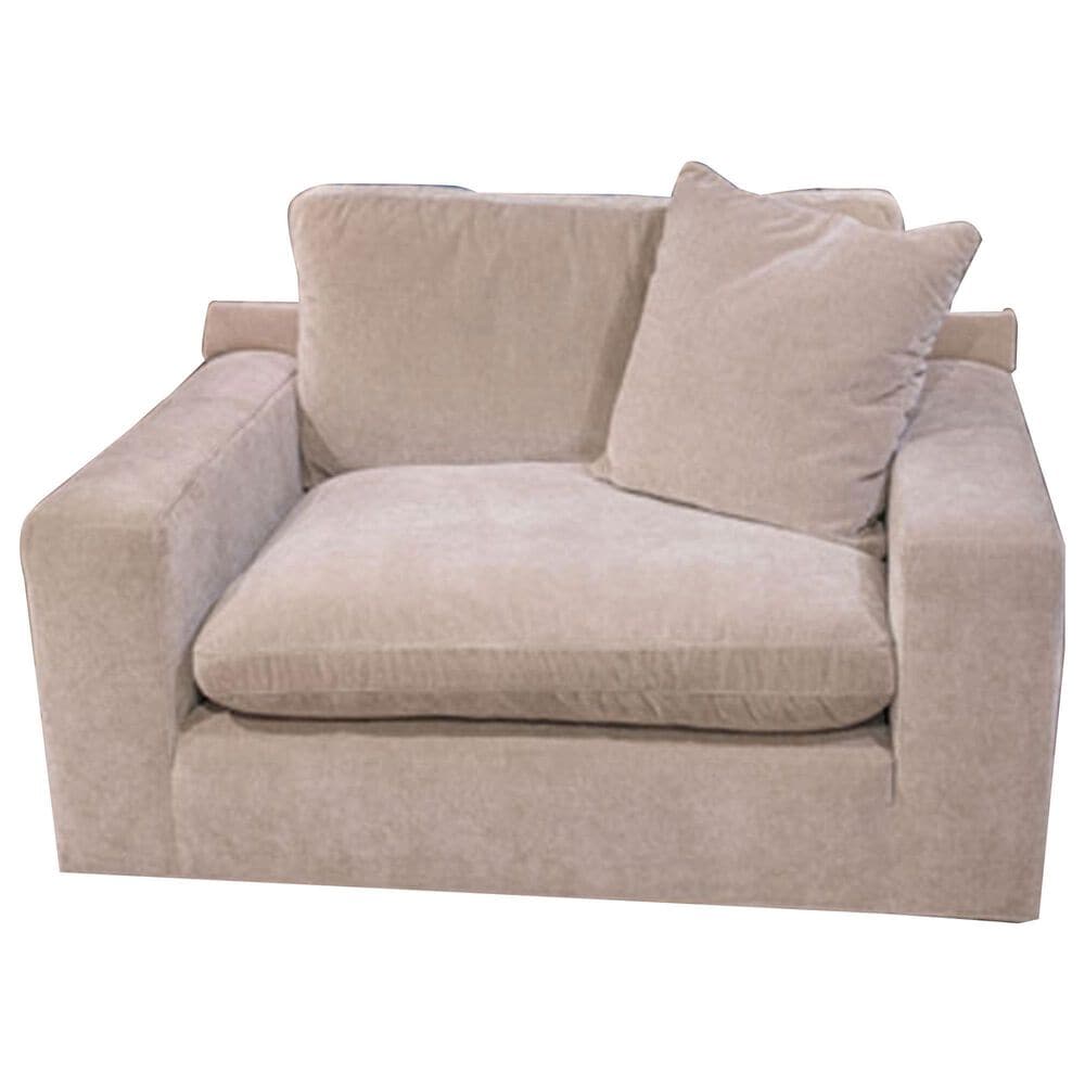 Ashley Maxton Heights Chair and A Half in Pebble, , large
