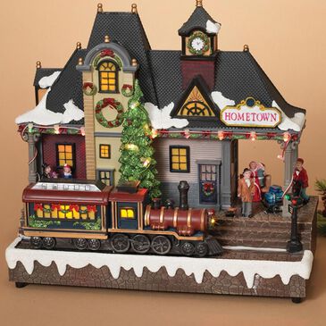 The Gerson Company GIL/Sterling 12" Lighted Musical Train, , large