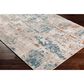 Surya Carlisle 5"3" x 7"9" Pale Blue, Dusty Pink, Medium Brown, Cream and Charcoal Area Rug, , large