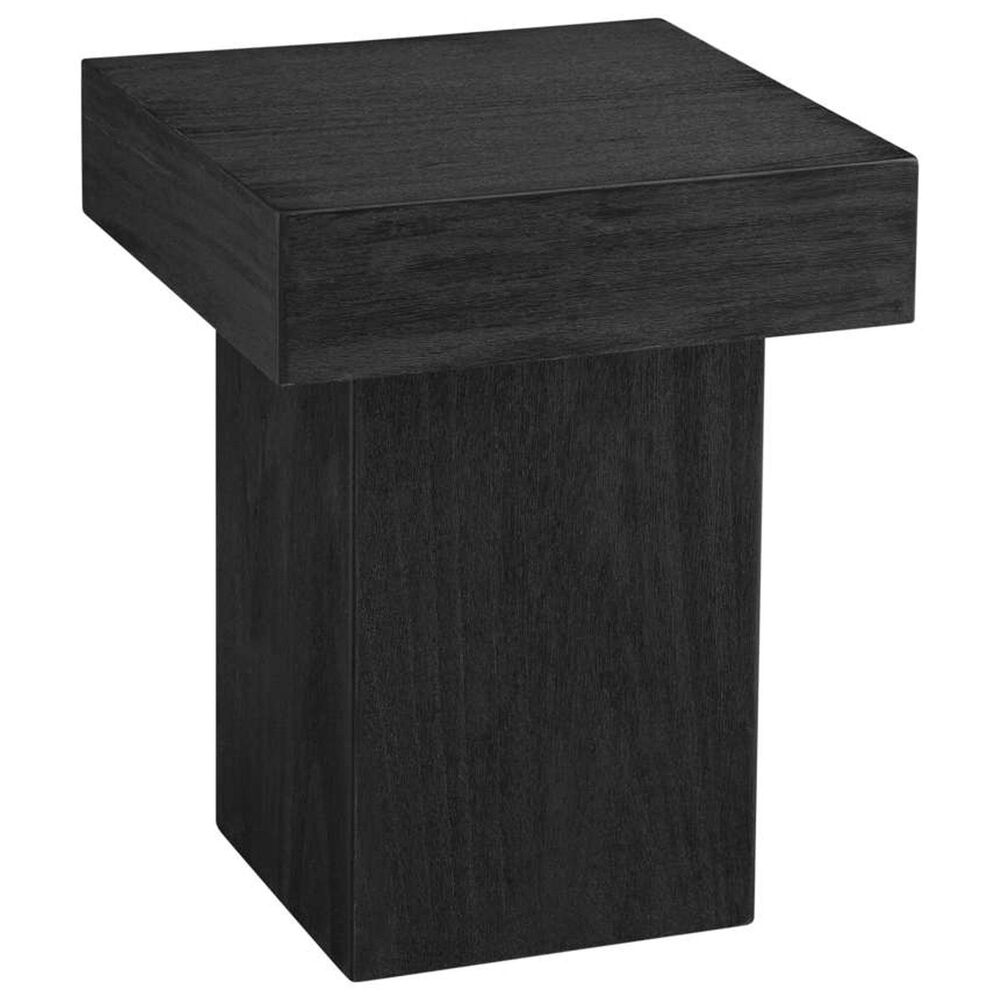 Bassett Mirror Company Padula Small End Table in Dusty Black, , large