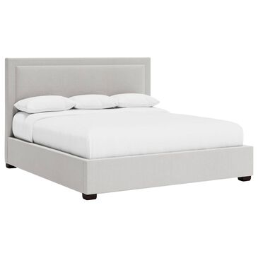 Bernhardt Morgan King Upholstered Panel Bed in Cream, , large