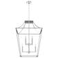 Hunter Laurel Ridge 8-Light Pendant Lantern in Brushed Nickel, , large
