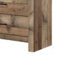 Crown Mark Elmer 5 Piece Queen Panel Bedroom Set in Rustic Brown, , large