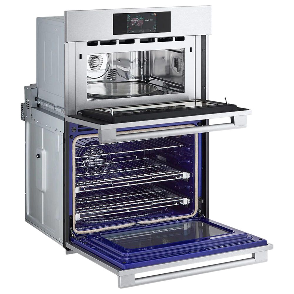 LG Studio 30&quot; Combination Double Electric Wall Oven with Convection in Stainless Steel, , large