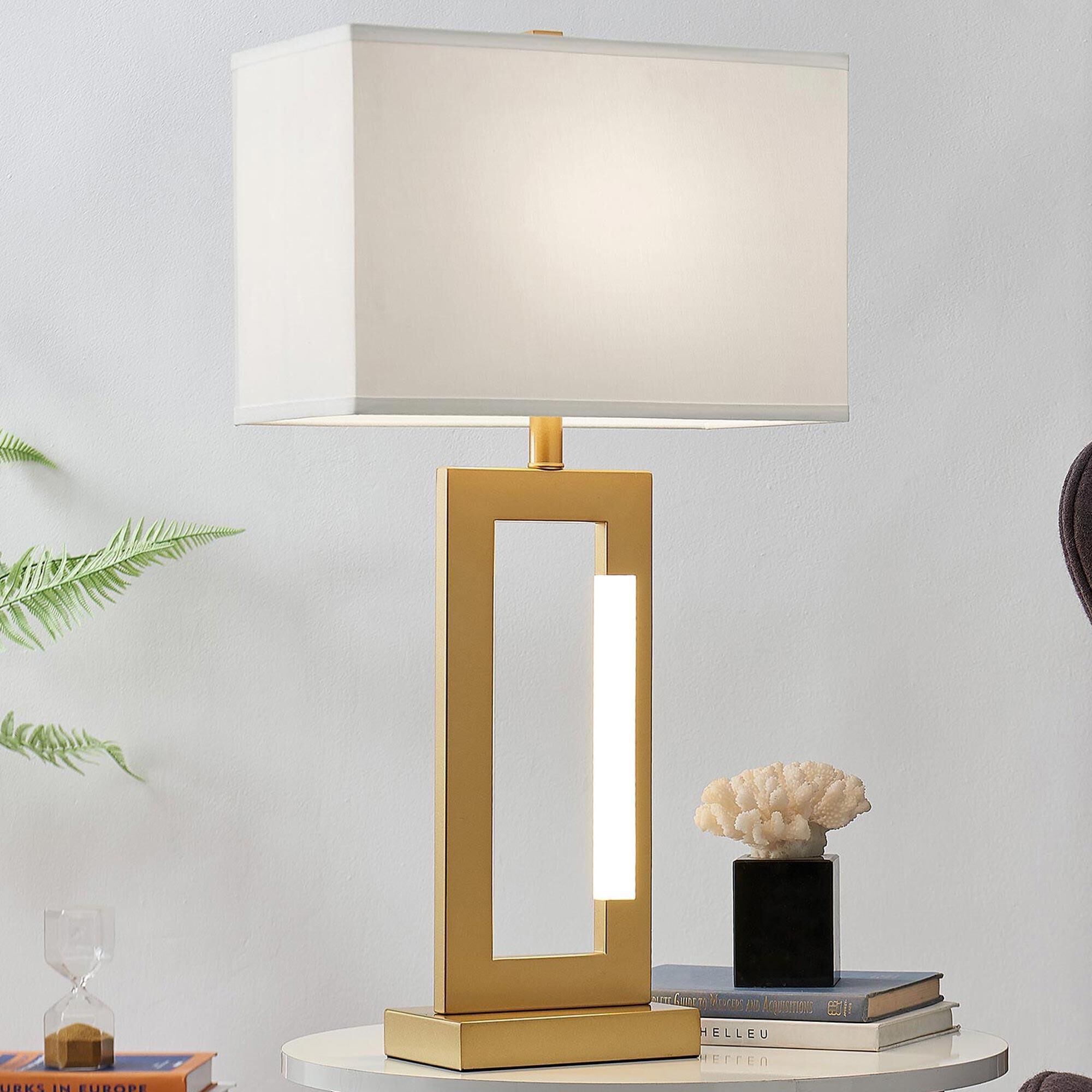 Table lamp soft light outlet