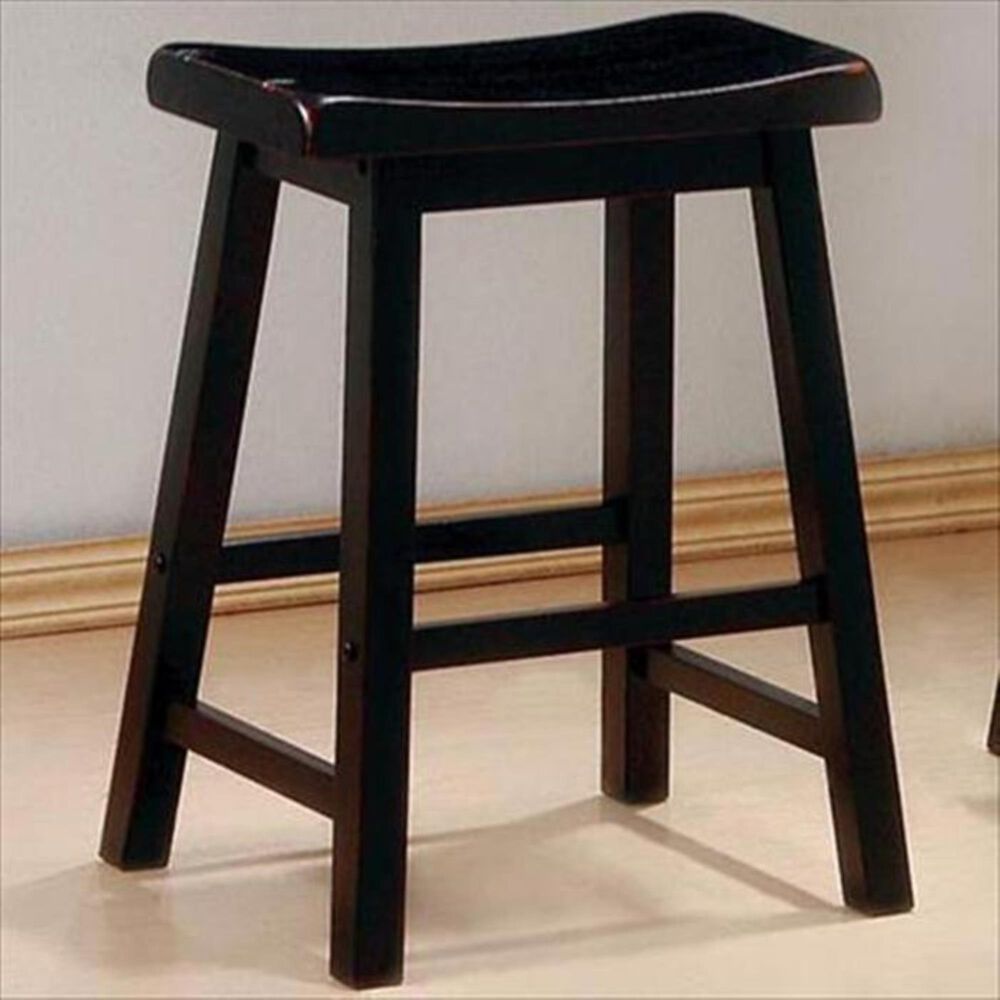 Pacific Landing 24" Counter Height Stool in Black, , large