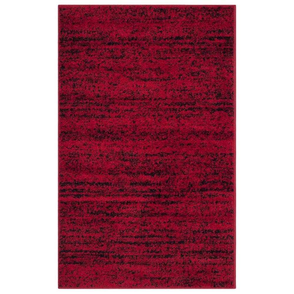 Safavieh Adirondack ADR117F-24 2"6" x 4" Red/Black Area Rug, , large