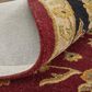 Feizy Wagner 8942F 5" x 8" Red and Black Area Rug, , large