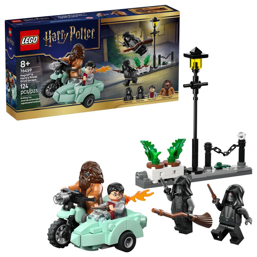 LEGO Harry Potter Hagrid and Harry"s Privet Drive Escape Building Set, , large