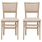 Linon Home Decor Keira Folding Chair in Grey Wash (Set of 2), , large