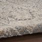 Nourison Lynx 2"3" x 10" Ivory, Grey and Blue Runner, , large