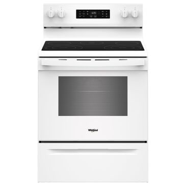Whirlpool 5.3 Cu. Ft. Freestanding Electric Range in White, , large