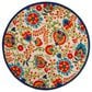 Nourison Aloha ALH17 4" Round Multicolor Indoor/Outdoor Area Rug, , large