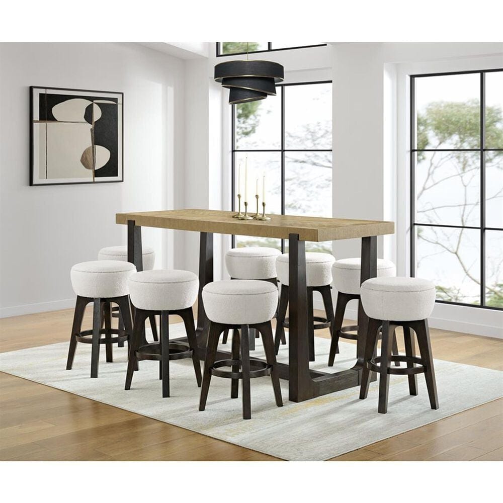 Emerald Home Furnishings Sutton Place Bar Height Dining Table in Caramel and Cocoa - Table Only, , large