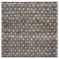Safavieh Natura NAT615C 6" Square Ivory and Yellow Area Rug, , large