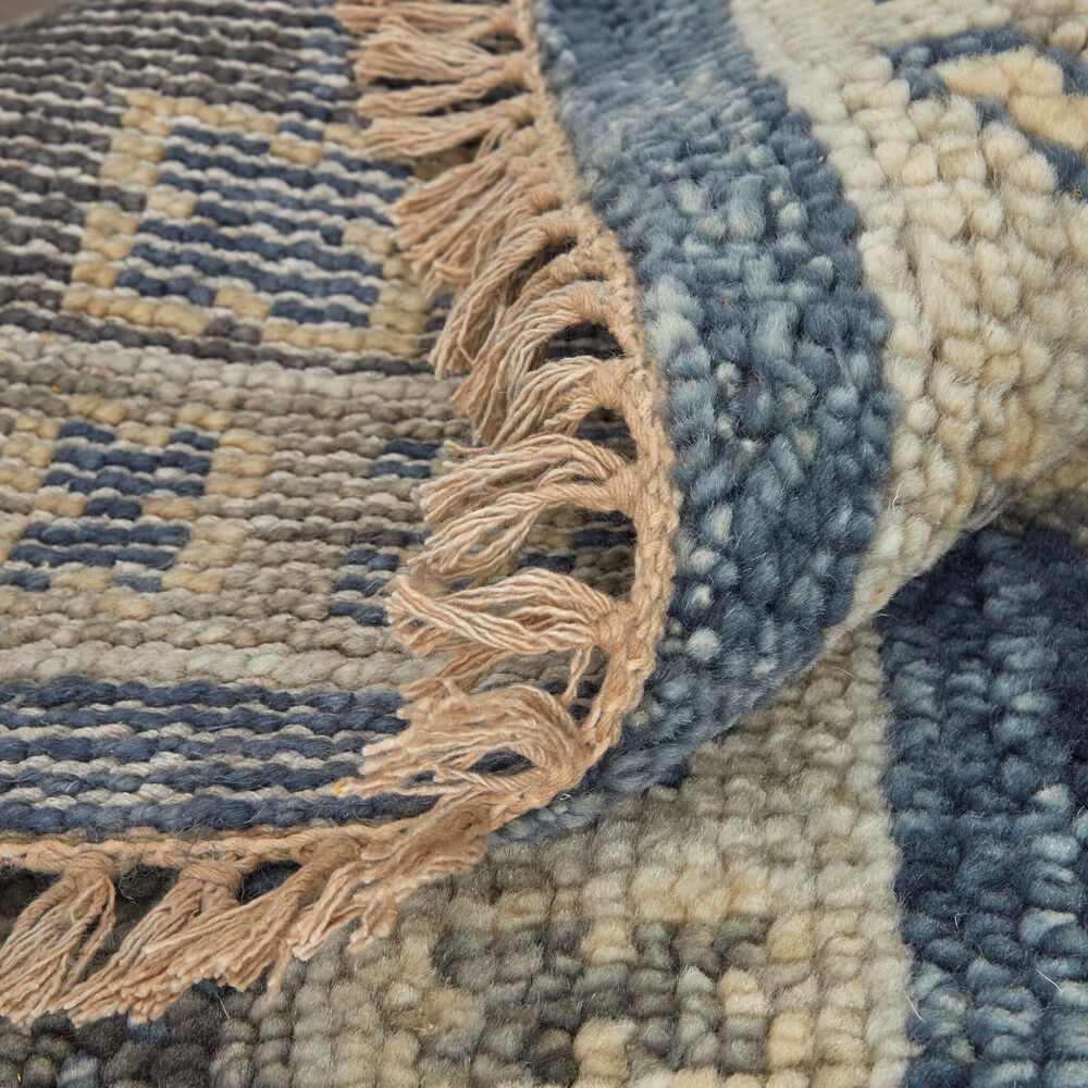 Feizy Fillmore 2&#39; x 3&#39; Blue and Gray Area Rug, , large