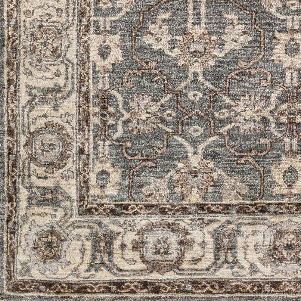 Surya Theodora 4&#39; x 6&#39; Gray, Slate and Dark Brown Area Rug, , large