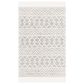 Safavieh Natura NAT353A 3" x 5" Ivory and Black Area Rug, , large