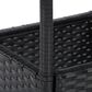 CorLiving Parksville Patio Bistro Table in Black, , large