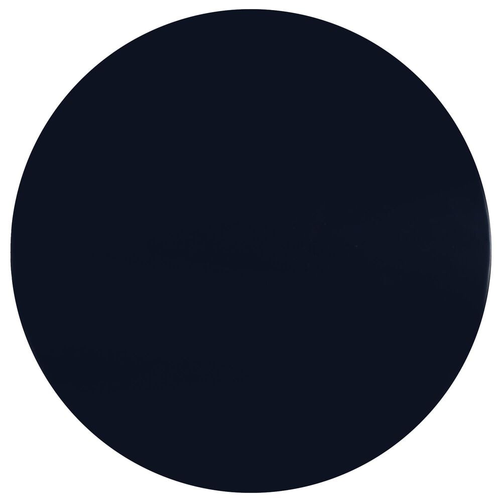 Linon Home Decor Abby 29" Bar Stool in Navy, , large