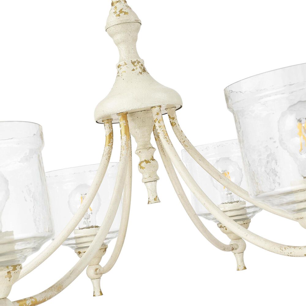 Golden Lighting Keating 6-Light Chandelier in Antique Ivory, , large