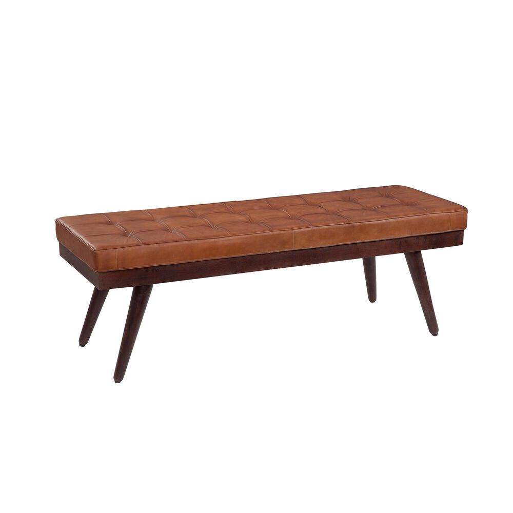 Martin Svensson Home Anson Bench in Amber Brown, , large