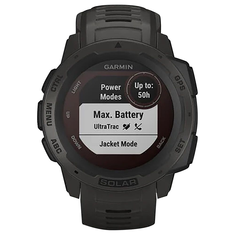 Garmin Instinct Solar  Standard Edition in Graphite, , large