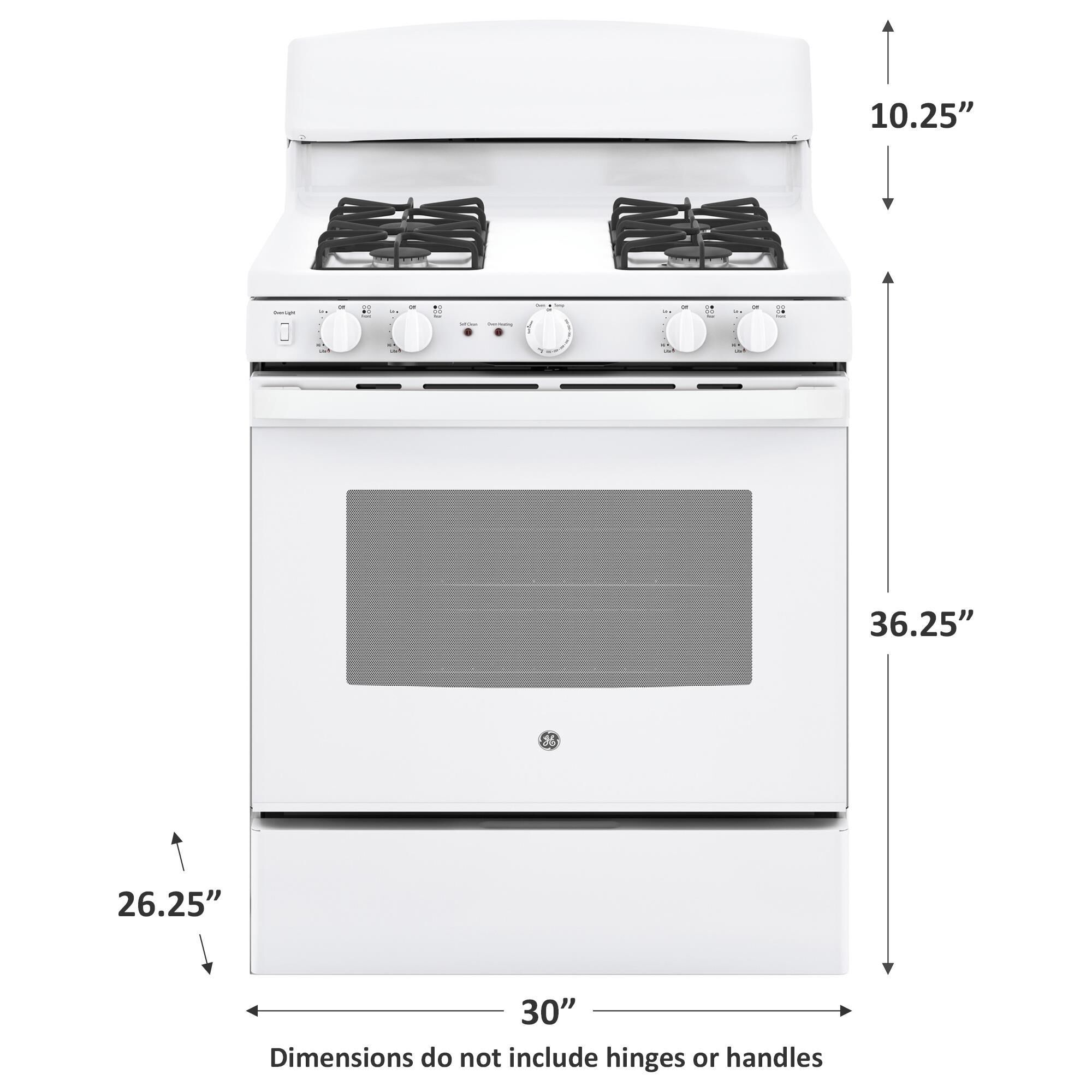 Ge 5.0 cu ft freestanding gas range new arrivals